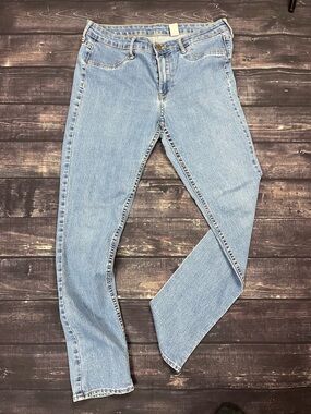 H&M & Denim Light Blue Skinny Ankle Regular Waist Jeans - Classic Slim Style
